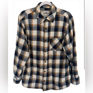 Northeast Outfitters Men's Plaid Flannel Button-Up Shirt Size Med